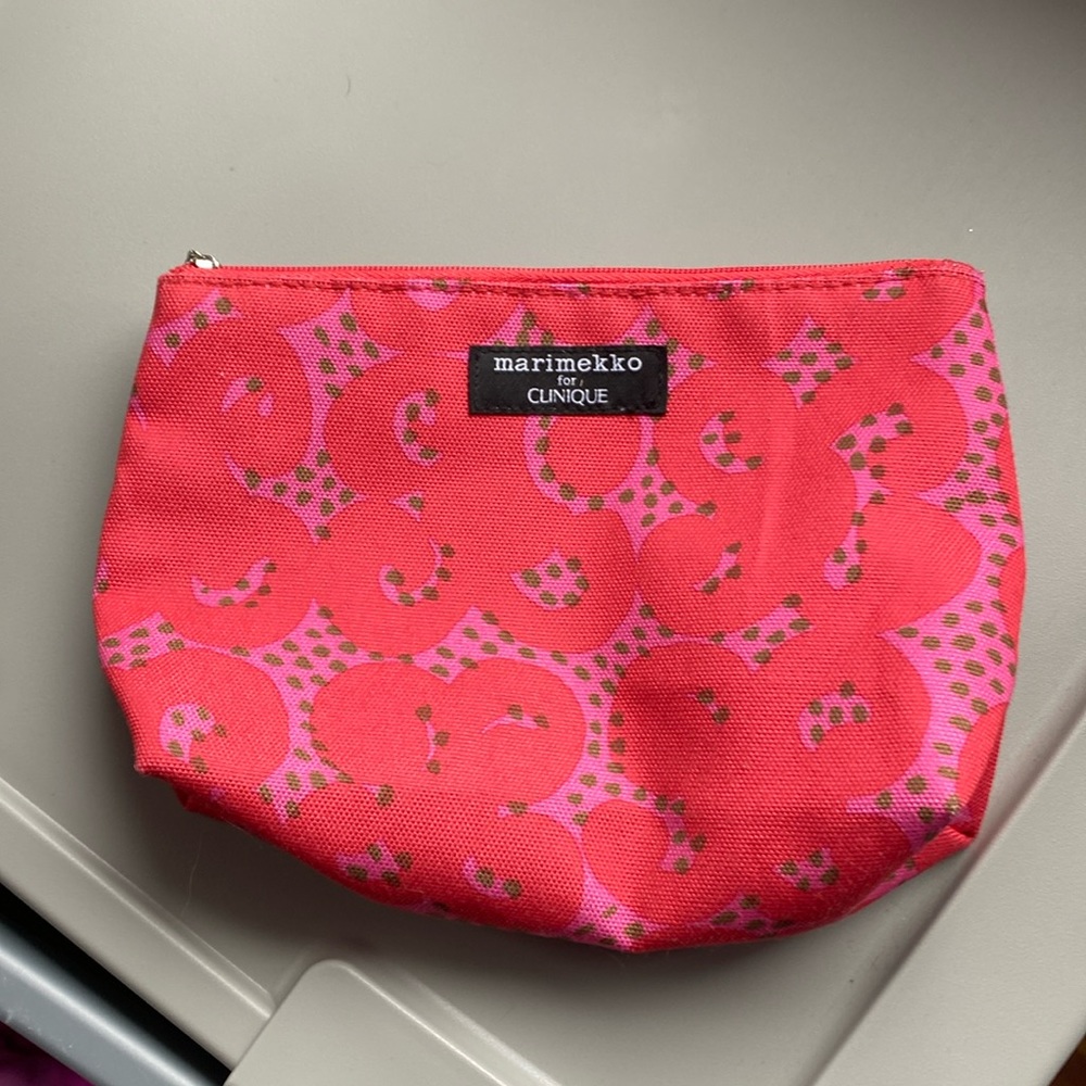Marimekko for Clinique makeup bag